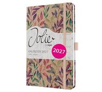SIGEL 7J603 Agenda con espiral, A5, negro, verde, dorado | Calendario, planificador, agenda semanal, organizador | Certificado FSC - Jolie