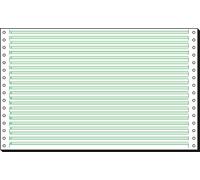 sigel 8336 DIN - Papel continuo para impresión matricial (8 x 330, 60 g)