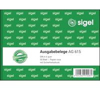 Sigel AG615 formulario comercial - formularios comerciales (A6 q, Verde, Rosa)