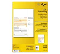 Sigel Bankformular - Paquete de 250 formularios bancarios A4