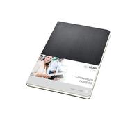 Sigel Bloc de notas CO803 14,9 x 21 cm a líneas tapa dura negro Conceptum