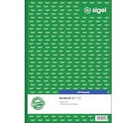 Sigel BO112 - Libreta de tiques (A4, 2 x 50 hojas, 1000 tiques con hojas de calco rojo)