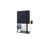 SIGEL C2007 Agenda semanal 2019 / 2020, Conceptum, 18 meses, tapa blanda, 9,3 x 14 cm, negro