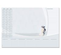 Sigel - Calendario para escritorio (30 hojas, 595 x 410 mm), diseño de mapamundi