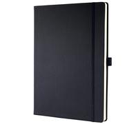 SIGEL CO110 Cuaderno premium en blanco, A4, tapa dura, negro - Conceptum blanco