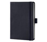 SIGEL CO131 Cuaderno premium cuadriculado, A6, tapa dura, negro - Conceptum cuad