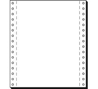 Sigel Computer-Paper - Papel continuo perforado, blanco