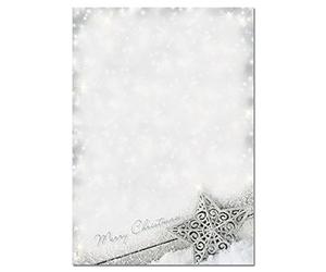 SIGEL DP136 papelería con clásico motivo de estrella brillante, 90g, 100 hojas