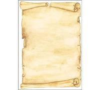 SIGEL DP235 Papel de cartas, 21 x 29,7 cm, 90g/m², Pergamino, beige, 50 hojas