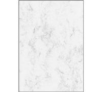 SIGEL Papel de cartas DP371, 21 x 29,7 cm, 90 g/m², mármol gris claro, 100 hojas