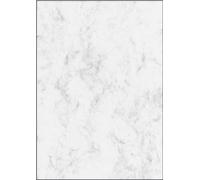 Sigel Papel de cartas DP396 – 21 x 29,7 cm, 200 g/m², mármol gris claro, 50 hojas