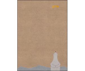 SIGEL DP411 Papel navideño decorado "Polar bear with shooting star", 100 g/m², A4, 25 hojas