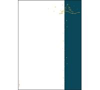 SIGEL DP413 Papel navideño decorado "Christmas tree", 90 g/m², A4, 100 hojas