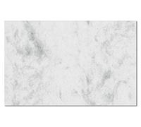Sigel DP742 100 tarjetas de visita 3C, imprimible, corte liso de los bordes, tamaño 85 x 55 mm, mármol gris
