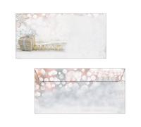 SIGEL DU135 Christmas envelopes "Christmas Surprise", DL, without window, 90 gsm