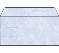 SIGEL DU186 Sobre, Granito azul, DL (110x220 mm), 90 g, 50 unds.