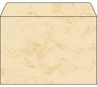 SIGEL DU203 Sobre, Mármol beige, C5 (162x229 mm), 90 g, 25 unds. C5 - 25 piezas