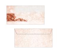 SIGEL DU231 Sobres navideños, paquetes de regalo, DL (110x220 mm), 90 g, 50 unds