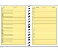 Sigel Expres 30201 Things to do Today - Agenda diaria en espiral (A5, 14,8 x 21 cm, sin fecha, papel sostenible)