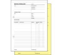 SIGEL Expres 43011 - Formulario de pedido holandés (A5, 2 x 50 hojas, papel sostenible)