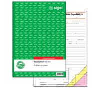 sigel Formularbuch "Bautagebuch", A4, 3 x 40 Blatt, SD 1 unidad