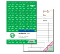 sigel Formularbuch "Lieferschein mit Empfangsschein", A5