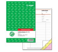 sigel Formularbuch "Lieferschein mit Empfangsschein", A5, SD