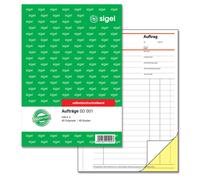 Sigel Formularbuch - Paquete de 2 x 40 formularios de ventas y facturas A5 1 uni