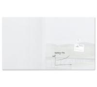SIGEL GL235 Pizarra magnetica de cristal/pizarra blanca premium, superficie brillante, 240 x 120 cm, fácil montaje, super blanco - Artverum