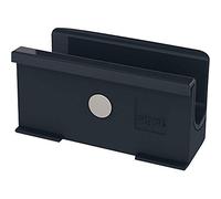 SIGEL GL800 Soporte para rotuladores para pizarras magnéticas de cristal, 7,5x3,7 cm, antracita