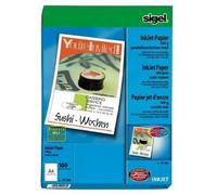 Sigel InkJet - Papel mate profesional (160 g, A4, para impresora de inyección),