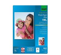 SIGEL IP639 Papel fotográfico profesional para impresoras InkJet, tamaño A4 (21