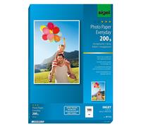 SIGEL IP712 Papel fotográfico Everyday para impresoras InkJet, tamaño A4 (21 x 2