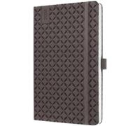SIGEL J4123 Jolie Agenda semanal 2024, tapa dura, 13,5 x 20,3 cm, 174 páginas, braun, 2 piezas