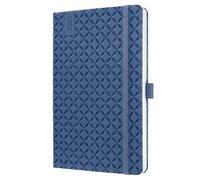 SIGEL J5101 Jolie Agenda semanal 2025, tapa dura, 13,5 x 20,3 cm, 174 páginas, azul