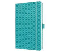 SIGEL J5103 Jolie Agenda semanal 2025, tapa dura, 13,5 x 20,3 cm, 174 páginas, azul petróleo