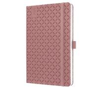 SIGEL J5129 Jolie Agenda semanal 2025, tapa dura, 13,5 x 20,3 cm, 174 páginas, rojo oscuro