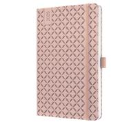 SIGEL J5131 Jolie Agenda semanal 2025, tapa dura, 13,5 x 20,3 cm, 174 páginas, rosado
