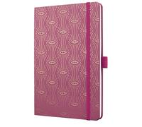 SIGEL J5357 Jolie Agenda semanal 2025, diseño Mystic Mauve, 13,5 x 20,3 cm, tapa dura, 174 páginas, pink