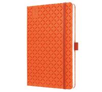 SIGEL J6119 Agenda semanal Jolie 2026-1 año - aprox A5 - Pumpkin Orange - dos páginas = una semana - tapa dura - 80 g/m² - naranja - 174 p - certificación FSC