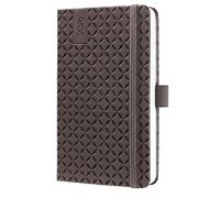 SIGEL J6122 Agenda semanal Jolie 2026-1 año - aprox A6 - coffee brown - dos páginas = una semana - tapa dura - 80 g/m² - marrón - 174 p - certificación FSC