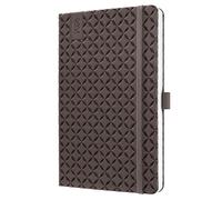 SIGEL J6123 Agenda semanal Jolie 2026-1 año - aprox A5 - Coffee Brown - dos páginas = una semana - tapa dura - 80 g/m² - marrón - 174 p - certificación FSC