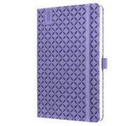 SIGEL J6125 Agenda semanal Jolie 2026-1 año - aprox A5 - dark purple - dos páginas = una semana - tapa dura - 80 g/m² - púrpura - 174 p - certificación FSC