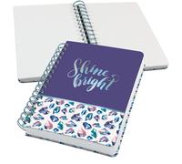 SIGEL JN617 Jolie Libreta de espiral, Fairy Gems, cuadriculado con puntos (impre