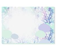 SIGEL JS104 Vade de papel de sobremesa , diseño "Underwater Miracles", A3, 30 hojas, certificación FSC, Jolie