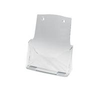 Sigel LH110 Porta-folletos de sobremesa acrylic, con 1 compartimento, acrilico resistente a UV, para A4, 1 unds