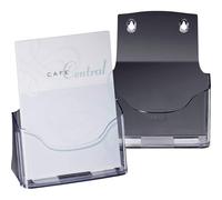 Sigel LH112 Porta-folletos de sobremesa acrylic, con 1 compartimento, acrilico r