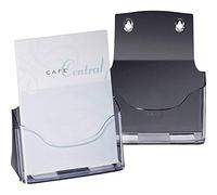 Sigel LH112 Porta-folletos de sobremesa acrylic, con 1 compartimento, acrilico resistente a UV, para A5, 1 unds