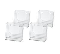 Sigel LH116 Porta-folletos de pared acrylic, con 1 compartimento, acrilico resistente a UV, para A5 (4 unds)