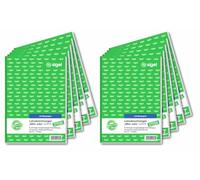 SIGEL LO519/10 - Lote de 10 hojas de papel azul (50 hojas)